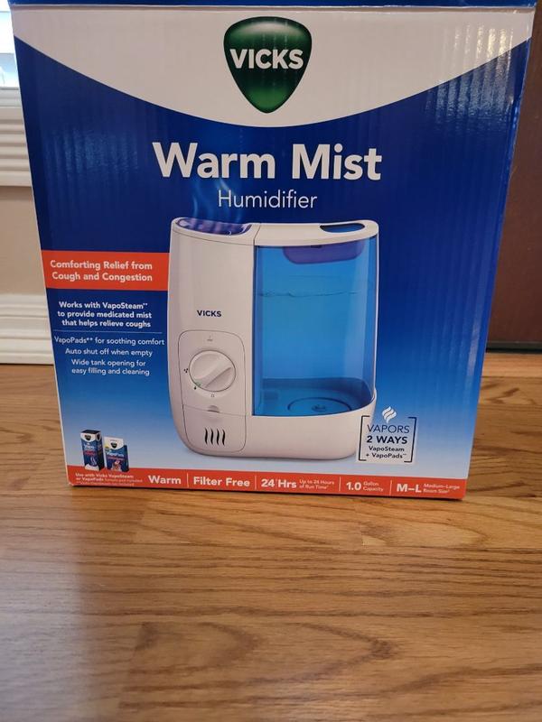 Vicks Warm Mist Humidifier, 1 ct - City Market