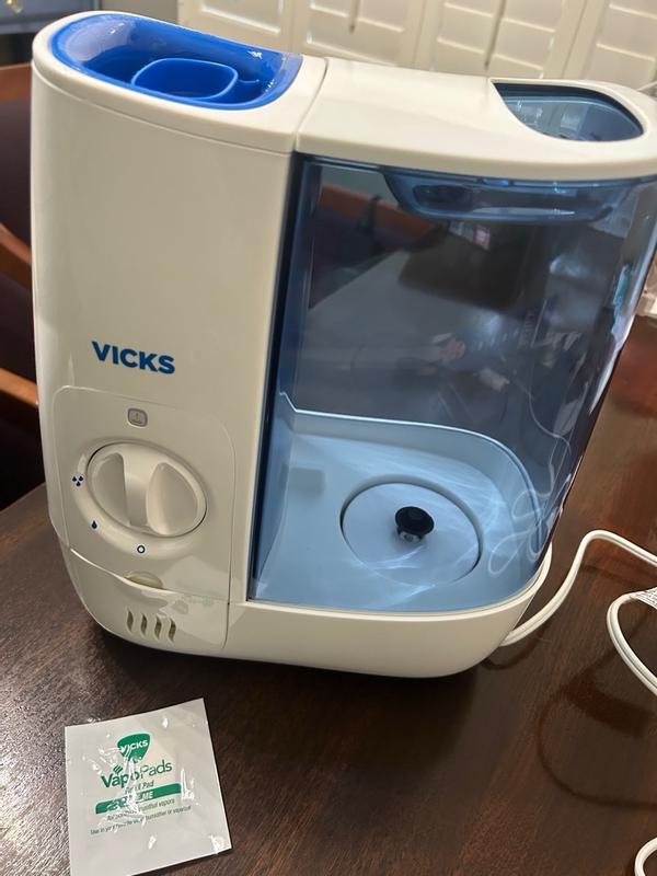 Vicks VWM845C Humidificateur a vapeur tiède Vapeur tiède apaisante 