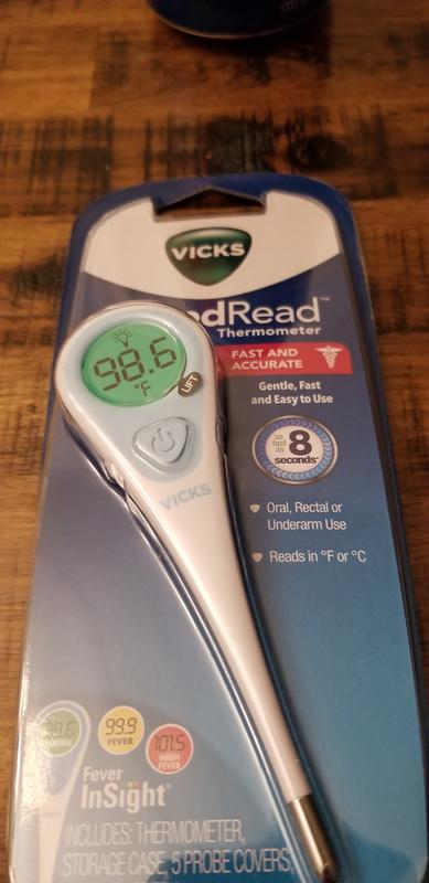 Vicks Fever InSight Thermometer Instructions