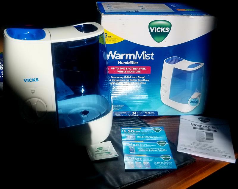 Vicks Warm Moisture Humidifier - White/blue : Target