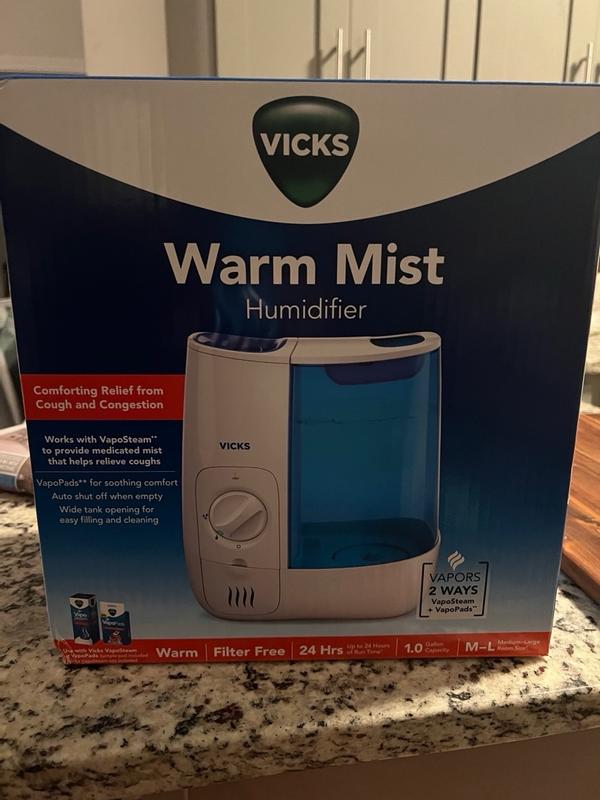 Vicks Warm Mist Humidifier, 1 ct - City Market