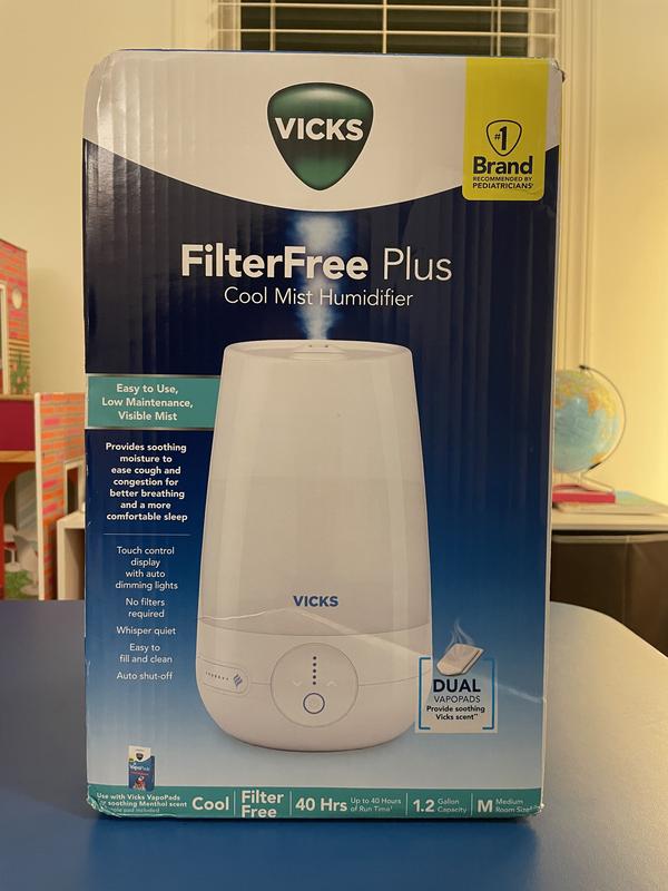 Vicks Filter Free Cool Mist Humidifier Review