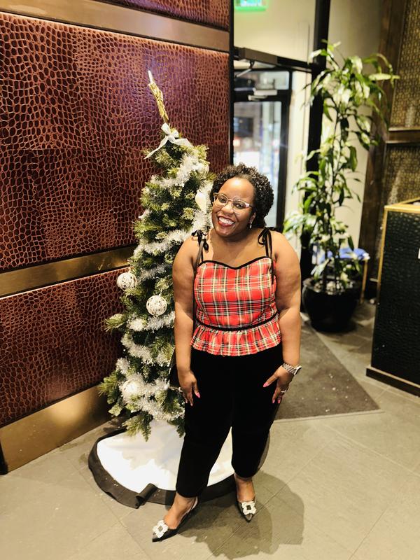 Sweet Exchange Plaid Peplum Top – VICI