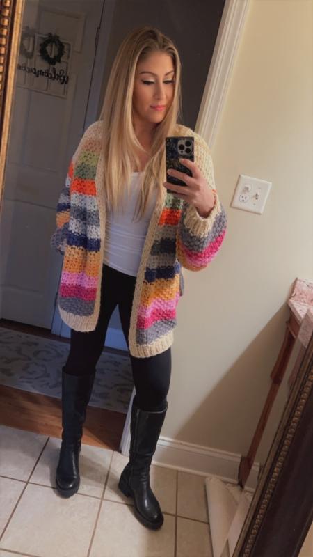 Oh Happy Day Pocketed Knit Cardigan – VICI