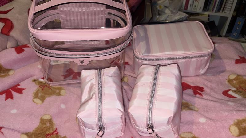 Buy 4-Piece Makeup Bag, Heritage Stripe - Order Cosmetic Cases