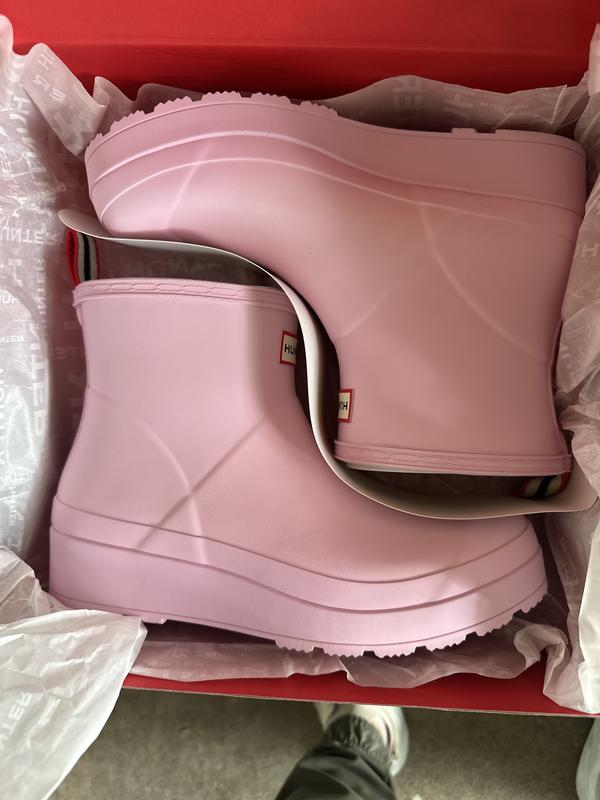 Buy PLAY Short Rain Boots , Parfait Pink - Order Shoes online