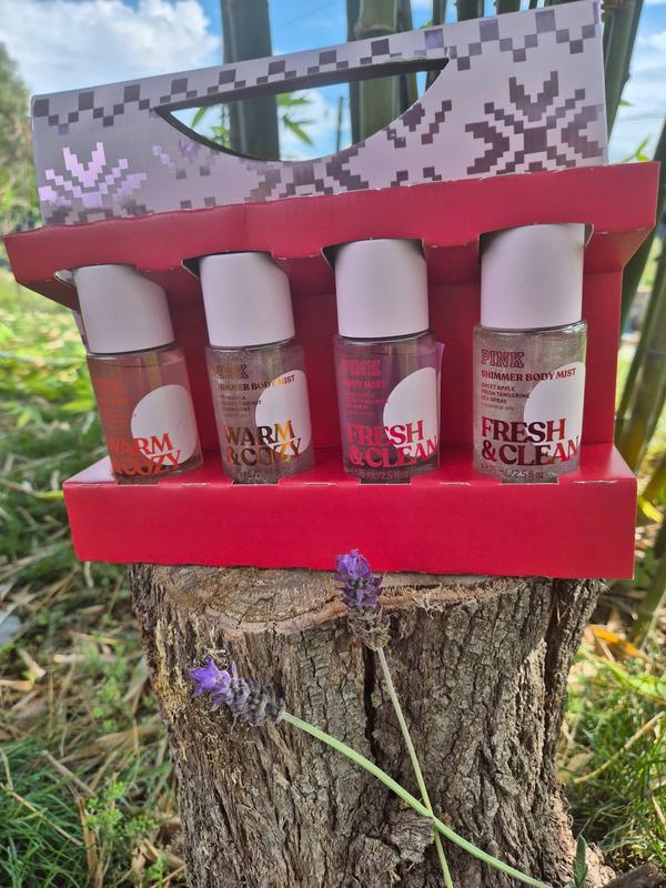 Victoria's Secret ボディミスト 4本セット Buy 4-Piece Exclusive Shimmer Mist Gift Set, Assorted - Order Gift