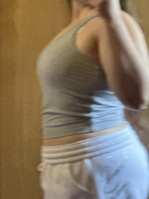 All-Day Cotton Square-Neck Bra Tank