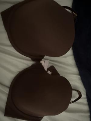 Smooth Lightly Lined Plunge Demi Bra