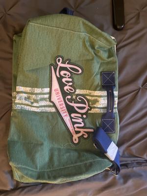 ☆Victoria's secret PINKお洒落なシンプルピンクダッフルバッグ Buy Weekender Bag, Heritage Stripe - Order Travel online