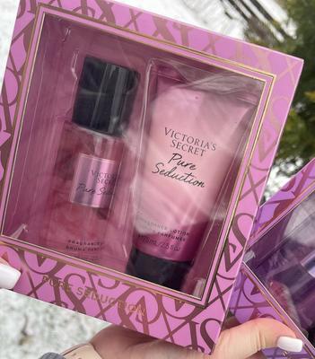 Victoria's secret pure seduction discount fragrance mist and lotion set