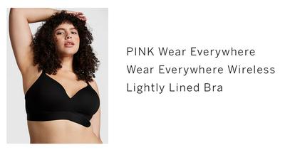 Pink VS Victorias Secret Lightly 💙 Lined Wear Everywhere Bra 32D