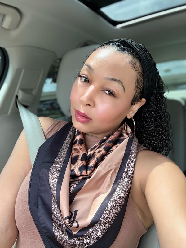 Buy Satin Scarf, Large Leopard - Order Cold Weather online