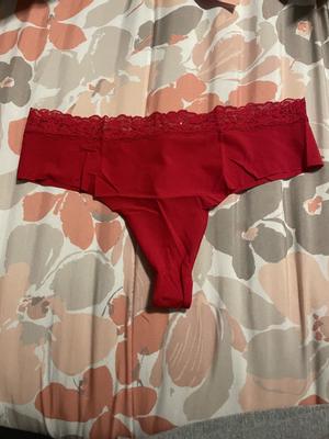 Starling's photo of the Logo Cotton High-Leg Micro Thong Panty. Photo 1 of 1. Review Image shared by Starling