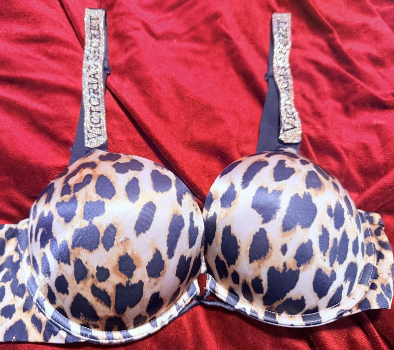 Bombshell ロゴ シャイン ストラップ 2カップアップ プッシュアップ