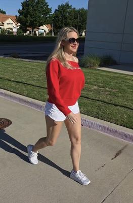 Off The Shoulder Sweatshirt