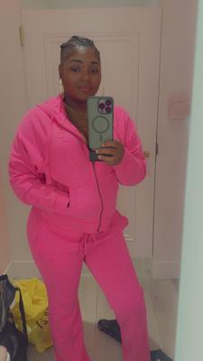 Britney's photo of the Lightweight Lounge Full-Zip Hoodie. Photo 1 of 2. Review Image shared by Britney