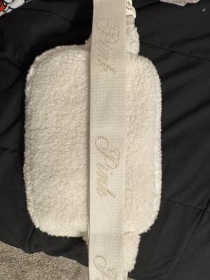 Haily's photo of the Plush Teddy Belt Bag. Photo 3 of 3. Review Image shared by Haily