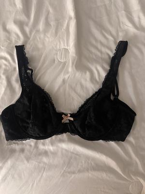 Victoria's Secret 38DD // Body By Victoria Black/Nude Lace Perfect Shape Bra  Size undefined - $19 - From Gayle