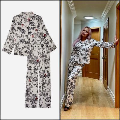 Buy Satin Long Pajama Set - Order Pajamas Sets online 5000000279 -  Victoria's Secret US