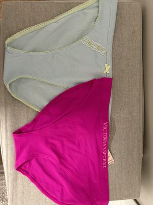 Buy Victoria's Secret Capri Sea Stretch Cotton String Bikini Knickers from  Next Luxembourg