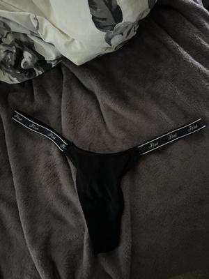 Emma's photo of the Logo Cotton High-Leg Micro Thong Panty. Photo 1 of 1. Review Image shared by Emma