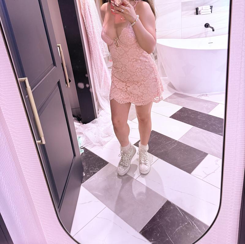 Buy Creamsicle Lace Slip Dress, Black - Order Slips online - Victoria's  Secret US