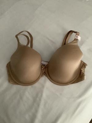 Victoria Secret Body By Victoria Bra Tan Padded Underwired Lined Size 34DDD  /G75