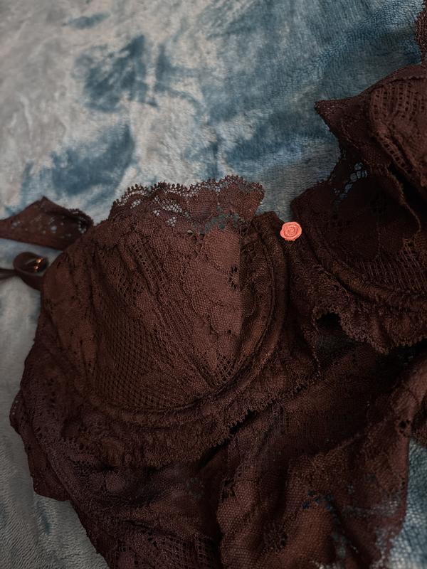 Buy Dare to Dream Lace Uplift Balconette Teddy, Black - Order