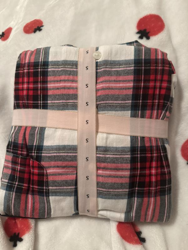 Flannel Long Pajama Set