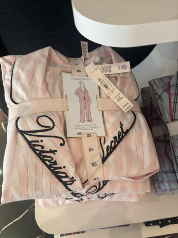 Flannel Long Pajama Set