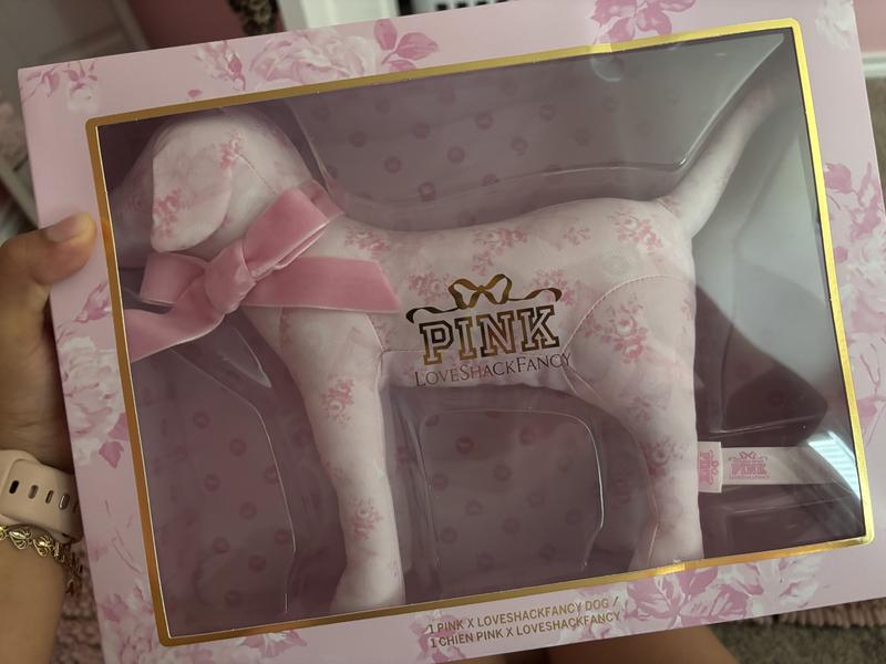 限定 激レア PINK X LoveShackFancy コラボ 犬 ぬいぐるみ Buy