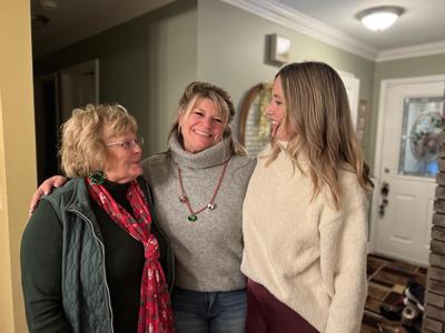 Denise's photo of the Bindy Cowlneck Knit Sweater. Photo 1 of 2