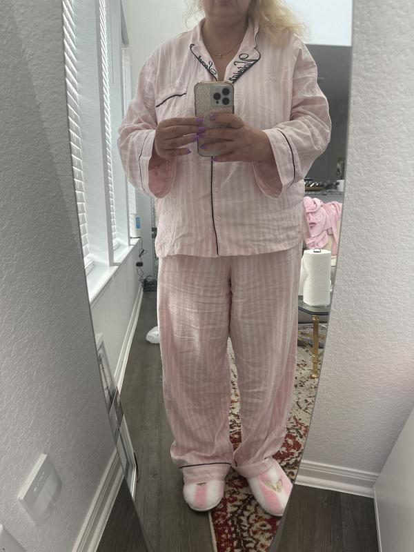 Flannel Long Pajama Set
