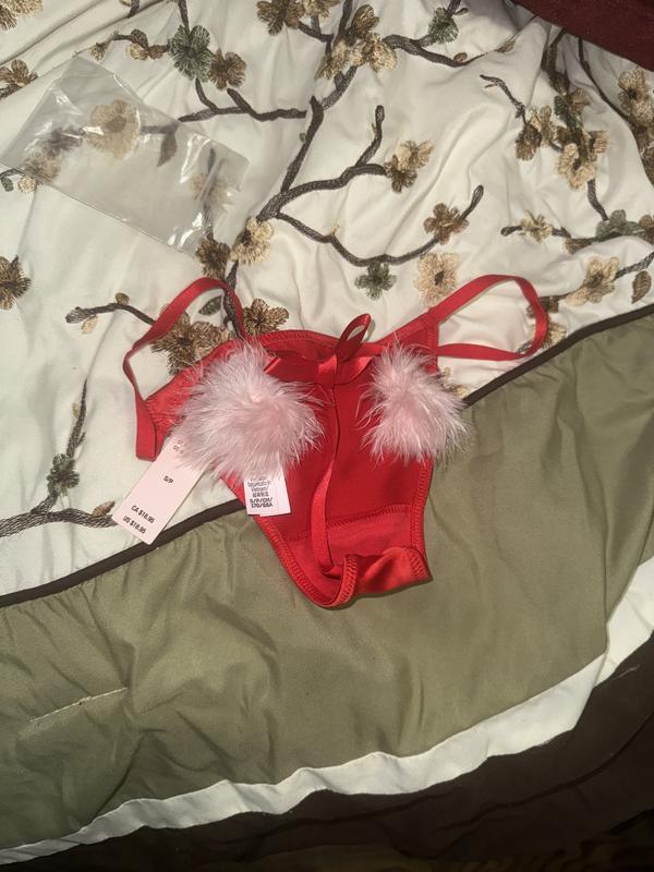 Victoria's Secret Confezione Da 5 Mutandine Perizoma &ndash; Pizzo Blu &ndash; Taglie S, M, L, XL