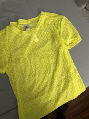Buy Logo Mesh Tee, Limelight - Order Tops online