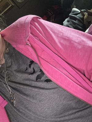 JESSICA's photo of the Lightweight Lounge Full-Zip Hoodie. Photo 1 of 1. Review Image shared by JESSICA