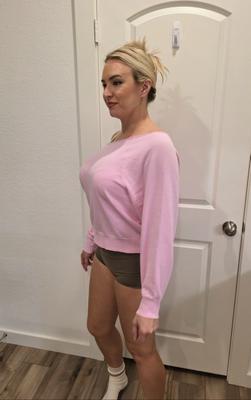 Off The Shoulder Sweatshirt