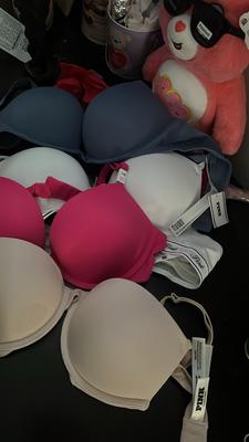 PINK - Victoria's Secret Vs pink super Push-up Bra Multiple Size 32 D - $10  - From Chantal