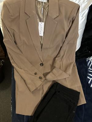 Kathryn's photo of the Noelle Oversized Blazer. Photo 2 of 3