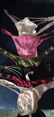 Nezha 's photo of the Smooth Strappy-Back High-Leg Thong Panty. Photo 1 of 3. Bild-Bewertung geteilt von Nezha
