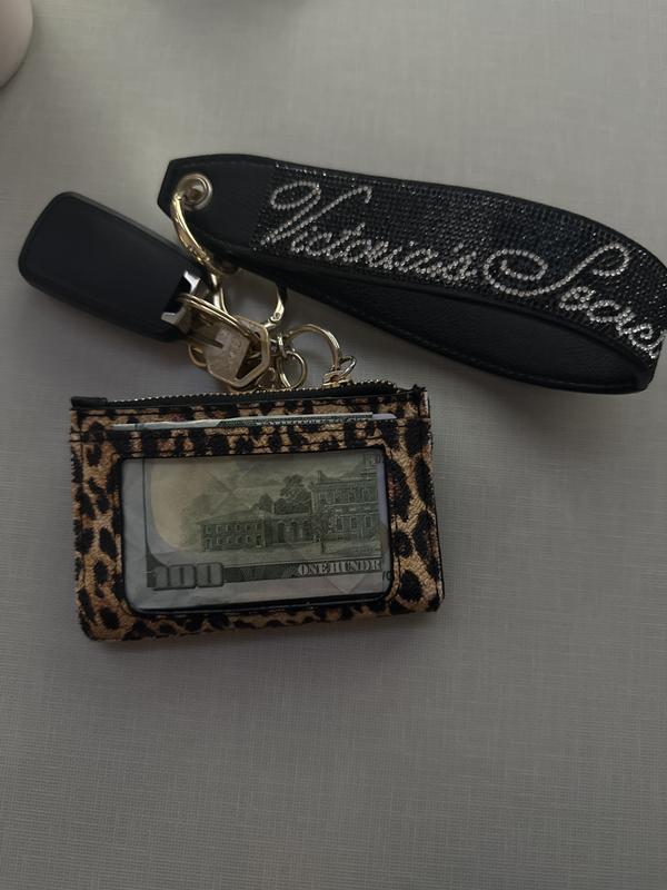 Buy Foldover Card Case Keychain, Black Debossed - Order Small ...