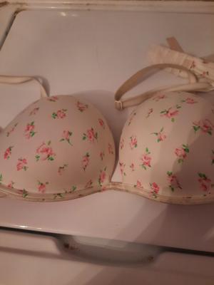 Victoria's Secret PINK Wear Everywhere SUPER PUSH-UP (Bombshell) Bra CAMO  32's