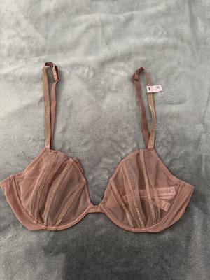 Buy Rose Lace Unlined Low-Cut Demi Bra, Black - Order Bras
