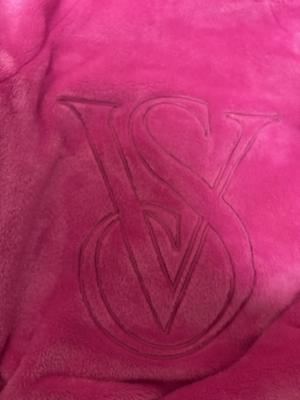 Victoria's Secret Logo Short Cozy Robe Pick Your Color & Size