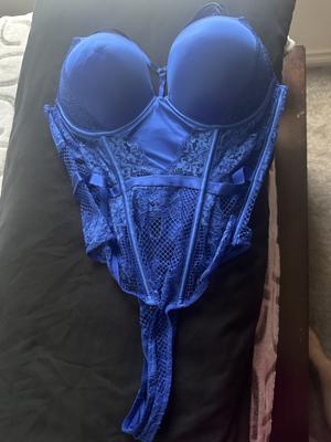 Victoria's Secret, Intimates & Sleepwear, 32cvictorias Secret Aegean Blue  Bombshell Add 2x Cups Plunge Bra