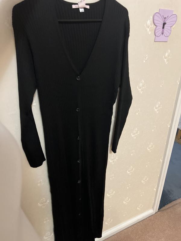 Buy Luxe Crme Knit Cardigan Dress, Candlelight - Order Dresses online -  Victoria's Secret US