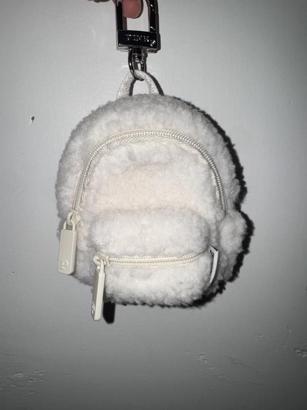Buy Mini Backpack Keychain Charm, Pure Black - Order Small  display picture 1