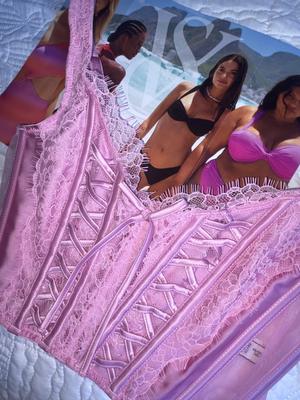 Victoria's Secret Lace Unlined Corset Bra Top