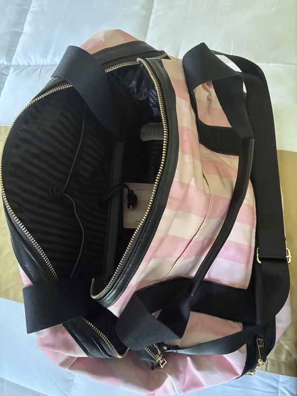 Borsone Victoria's Secret Weekender – Nero, Leggero E Impacchettabile, Convertibile - Foto 3